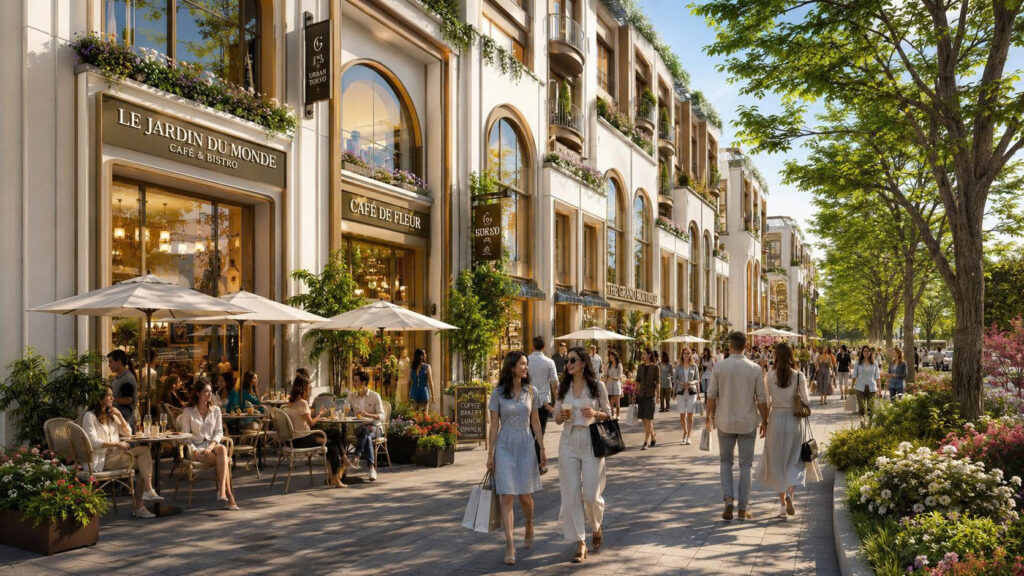 The Heritage Tay Ninh với mật độ dân số khoảng 41%