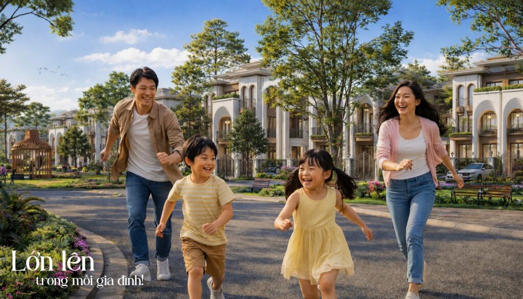 Hạnh phúc lớn lên trong mỗi gia đình
