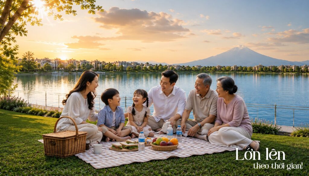 Hạnh phúc lớn lên theo thời gian